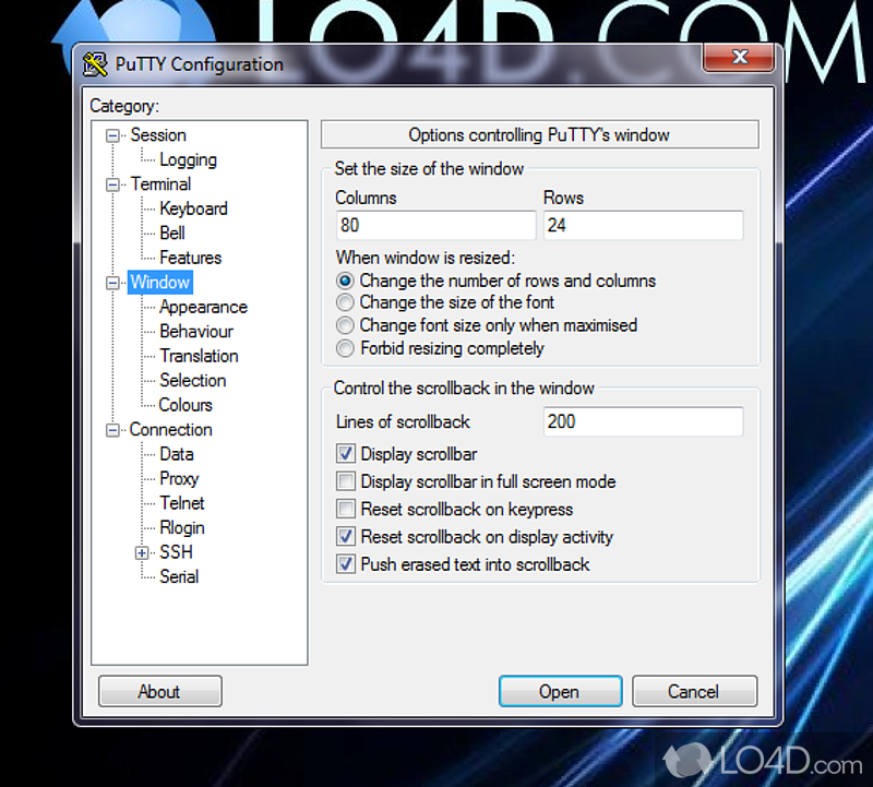 extra putty download for windows 7